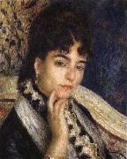 Pierre Renoir Madame Alphonse Daudet oil painting